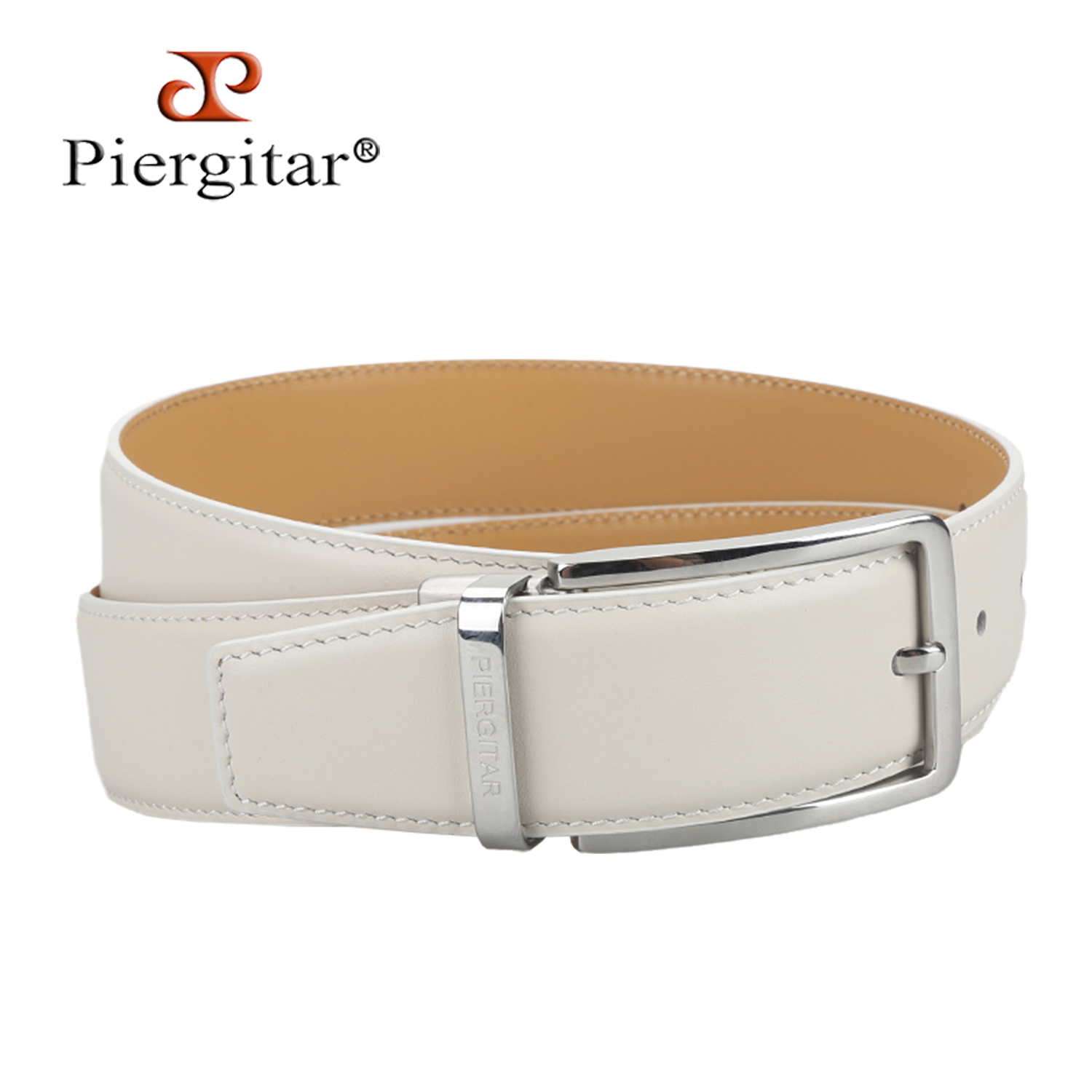 Men'S Luxury Formal Wear Brands - Роскошные мужские ремни Piergitar из белой