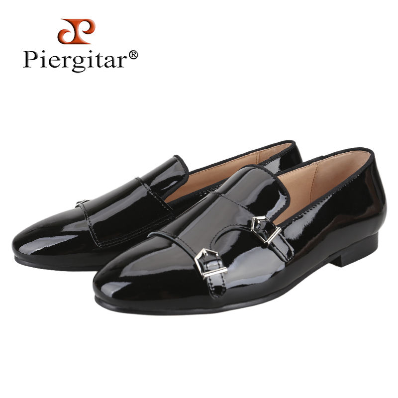 Men'S Formal Party Wear Shoes - Piergitar/Новые мужские туфли черного цвета из