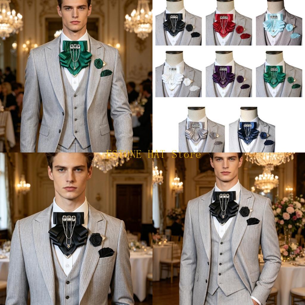 Men Formal Wear Look - 49MF Мужской комплект свадебной одежды с