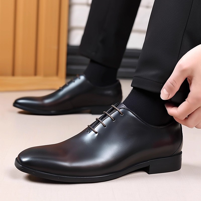 Men'S Luxury Formal Wear Brands - Дизайнерские мужские оксфорды из натуральной кожи,