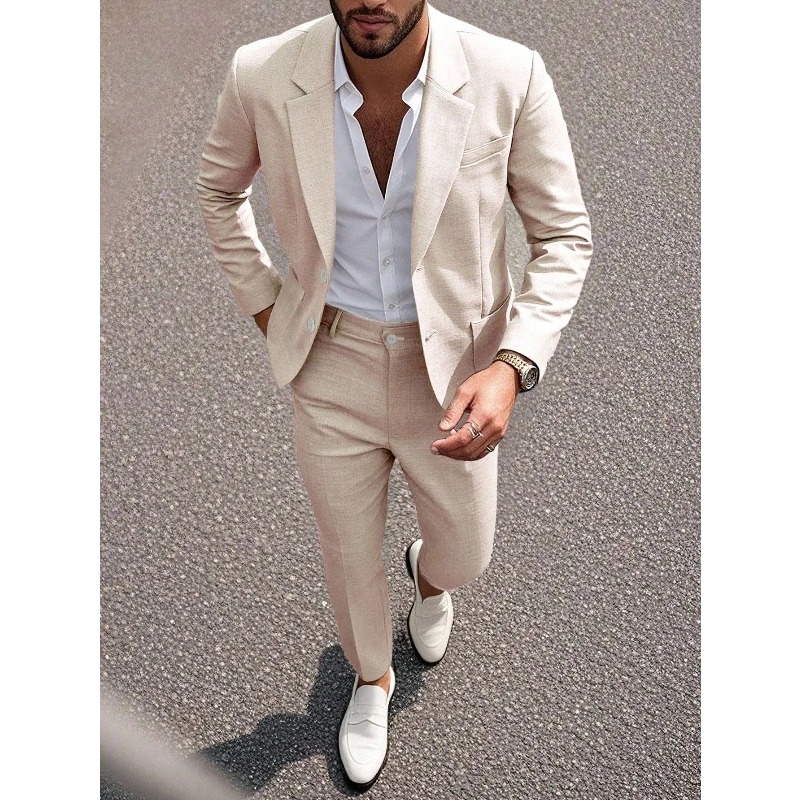 Мужской деловой костюм-двойка  – обзор и цена Men Formal Wear For Wedding