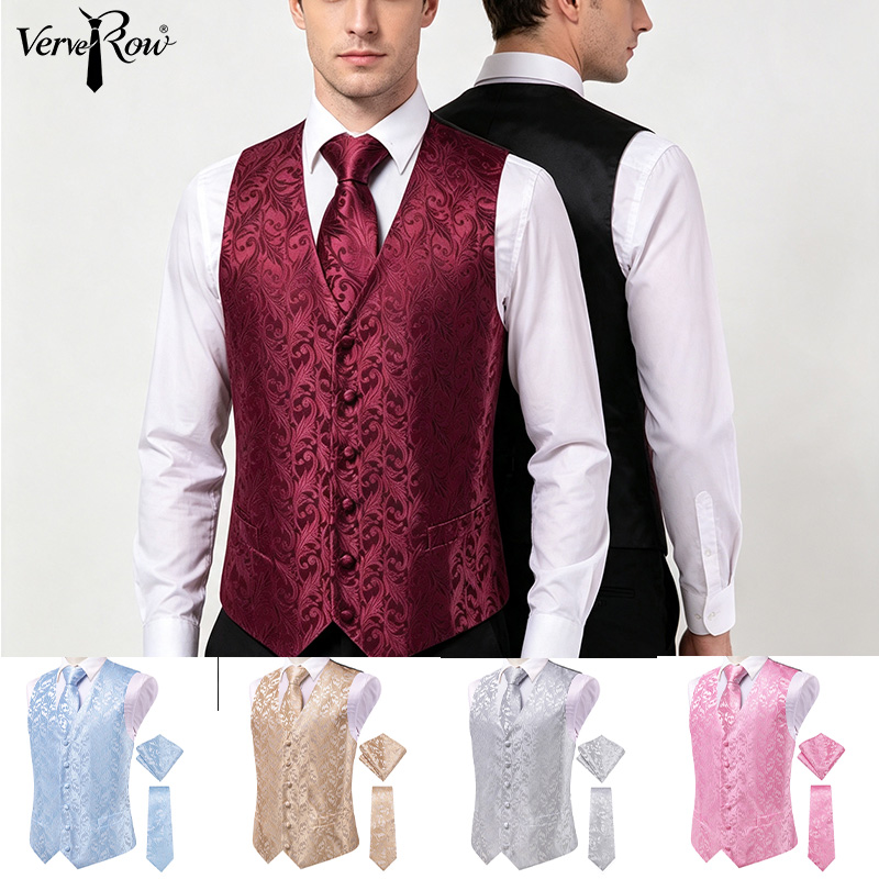 Мужской бордовый жаккардовый ж – обзор и цена Men'S Formal Wear Ties