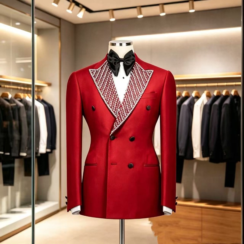 Роскошный облегающий свадебный – обзор и цена Men Formal Wear For Wedding