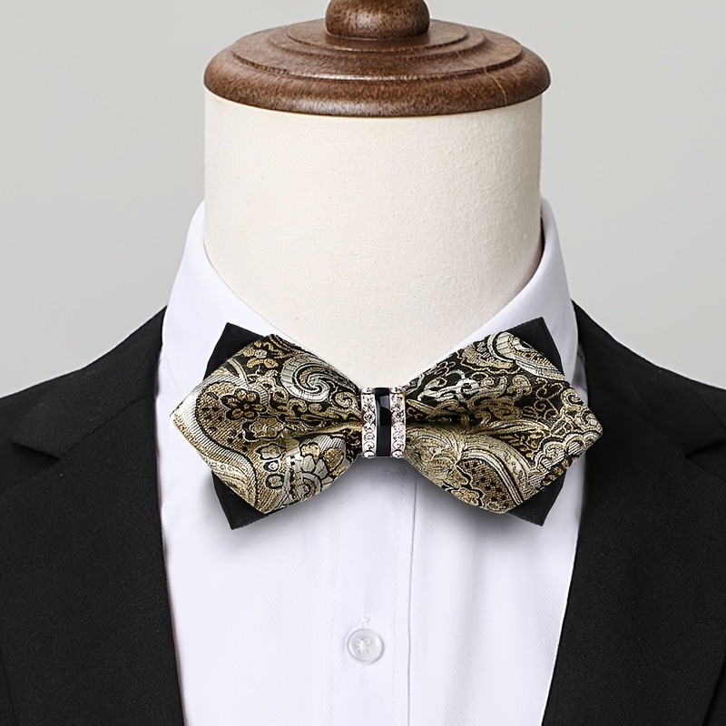 Мужская жаккардовая атласная г – обзор и цена Formal Wear For Men Yellow
